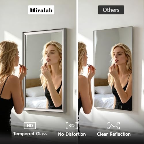 Brushed Nickel Bathroom Mirrors - Image 4