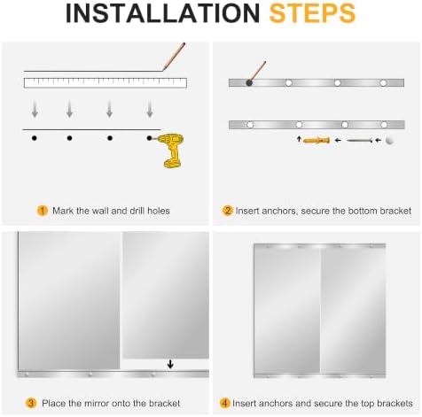 Home Gym Mirror for Wall, Workout Mirrors for Home Gym - Image 7