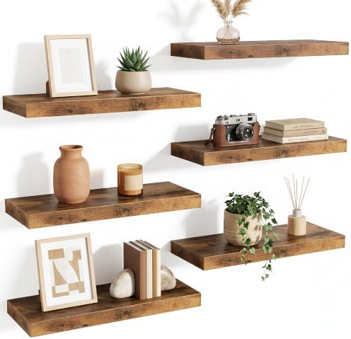 Fixwal Floating Wall Shelves for Decor by Fixwal