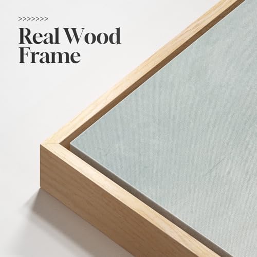 Large Framed Green Abstract Wall Art - Image 5