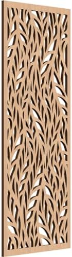 Ortonville Decorative Pierced Fretwork Wood Wall Panels, 11 3/8"W x 29 3/8"H x by EkenaMillwork