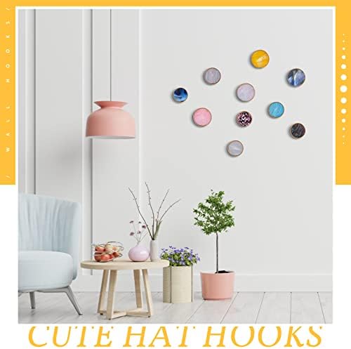 Xuhal 20 Pcs Brushed Gold Shell Decorative Wall Hooks Bathroom Towel Hook - Image 3