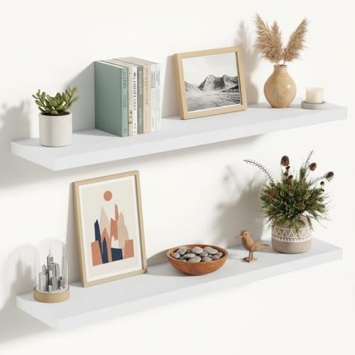 Vivelove 36" Floating Shelves 10 inch Deep by VIVELOVE