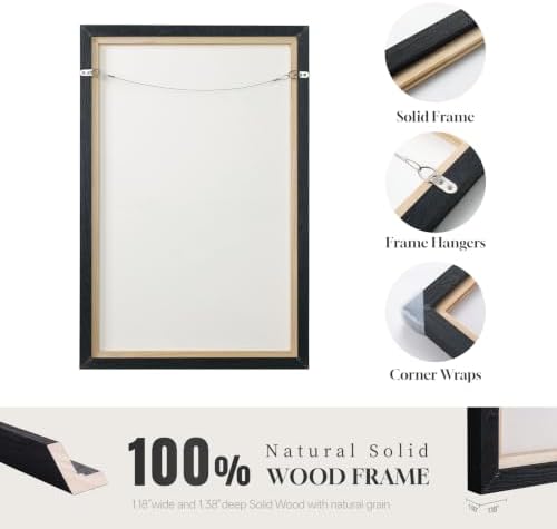 Large Framed Vertical Wall Art - Image 5
