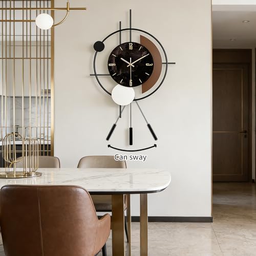 Wall Clock, Silent Quality Quartz Battery Operated - Image 6