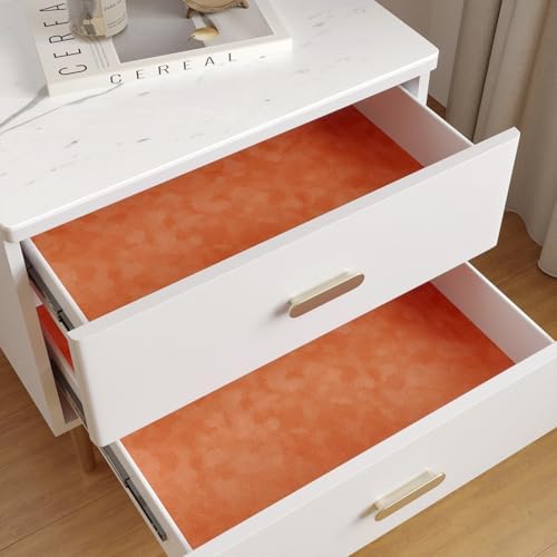 CHIHUT Self Adhesive Orange Velvet Flocking Liner - Image 5