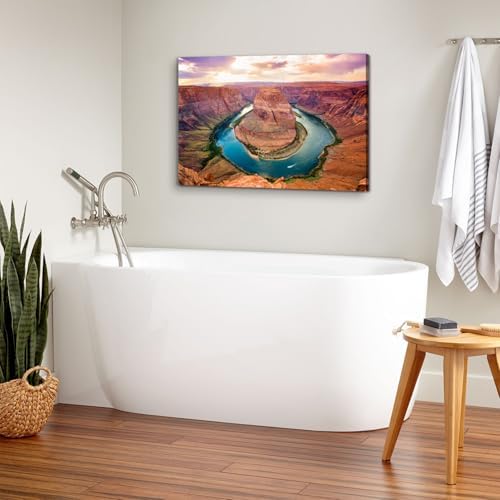 Sunset Grand Canyon River Canvas Wall Art Colorado National Park Arizona - Image 6