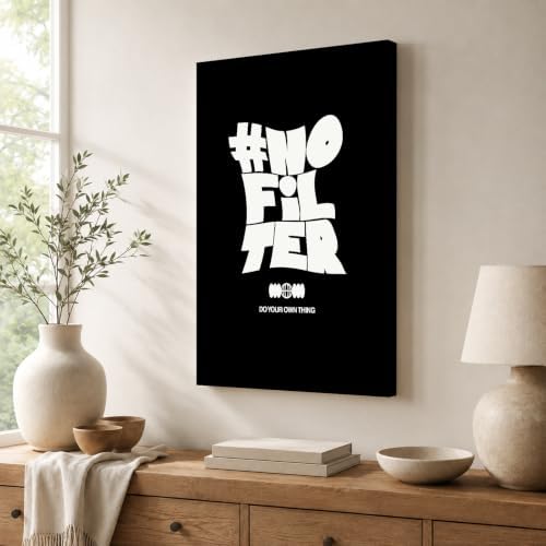 InkFlow Posters No Filter Canvas Poster - Image 4