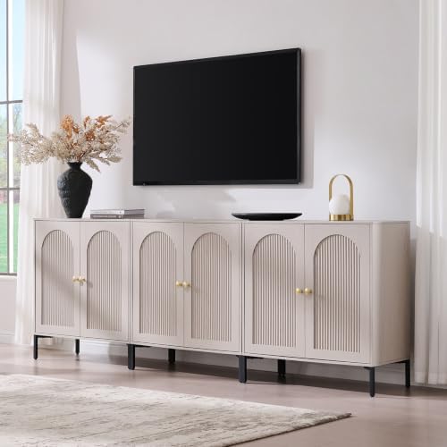 IFGET 92.63"W Modern Arch Sideboard Buffet Cabinet by IFGETEnrichYourLivingSpace