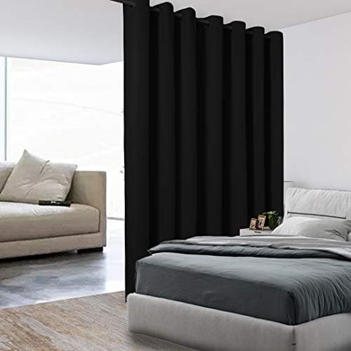 BONZER Room Divider Curtain Privacy Wide Wall Screen Partitions by Bonzer