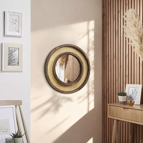 JJUUYOU Circle Wall Mirror - Image 6