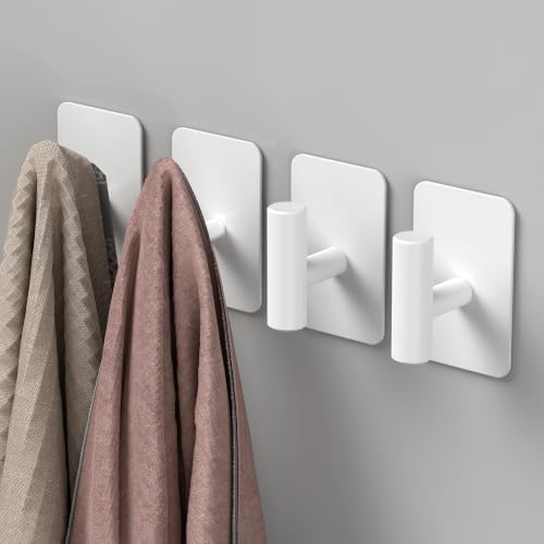 Aikzik 6 Pack Large Heavy Duty Wall Hooks - 26lb Max - Image 2