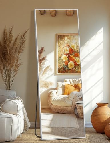 Full Length Floor Mirror 70"x24", Large Standing Body Mirror by TRAHOME