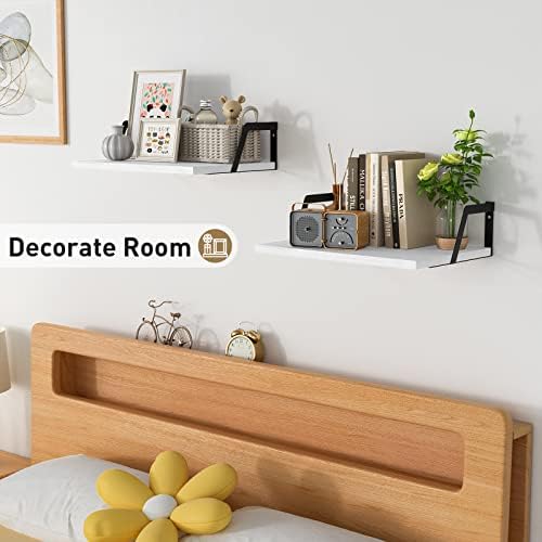 SRIWATANA White Deep Floating Shelves - Image 4