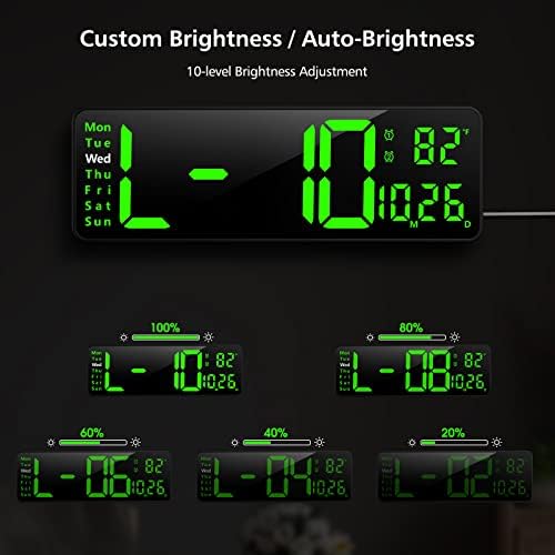 Zgrmbo 16-inch Digital Wall Clock - Image 4