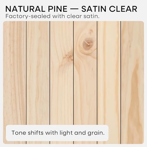 Homeforia 30 Inch Floating Shelves, High-End Solid Pine Wood - Image 7