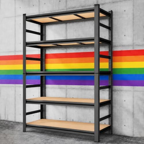 Garage Shelving, 3000 LBS Heavy Duty Metal Storage Shelves - Image 2