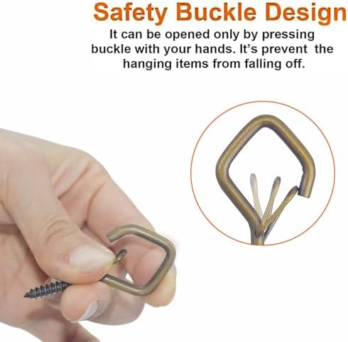 35PCS Eye Screw Hooks for Hanging Heavy Duty - Image 5