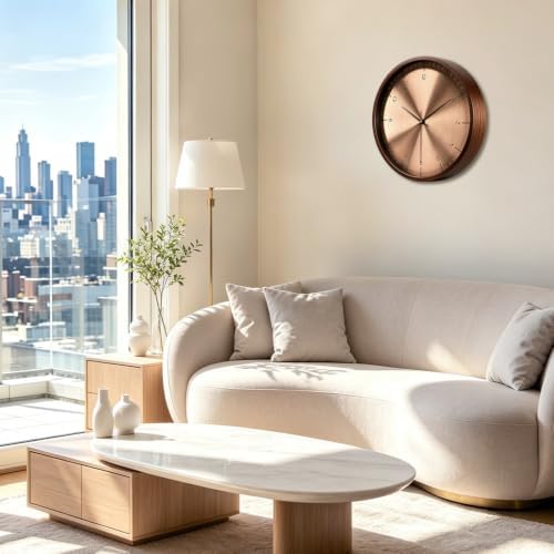 12" Minimalist Silent Wall Clock - Image 5