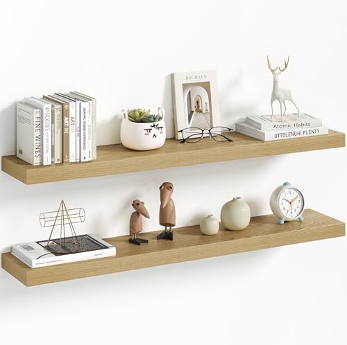 Vivelove 36 Inch Floating Shelves Wall Mounted by VIVELOVE