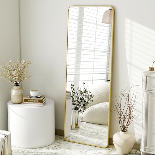 HARRITPURE 56"x21" Full Length Mirror, Rectangle Floor Mirror - Image 6