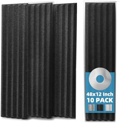 Art3d 10-Pack High-Density Acoustic Panel by Art3d