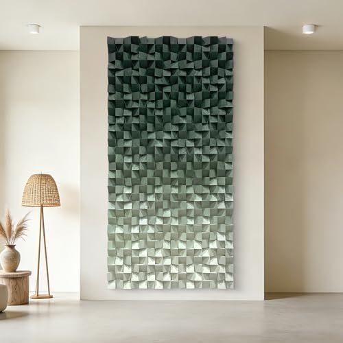 LIUZEYUE Wood Mosaic Wall Art by Unknown