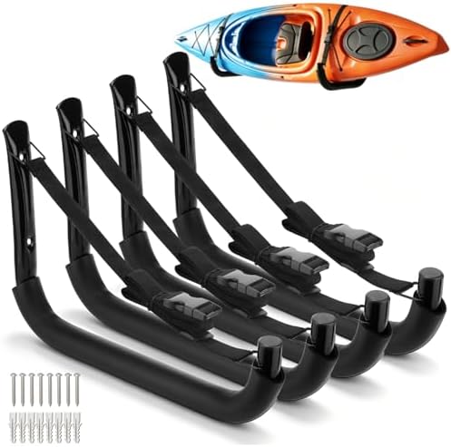 Kayak Storage Rack, Heavy Duty Wall Mount Kayak Hanger by Vahodegn
