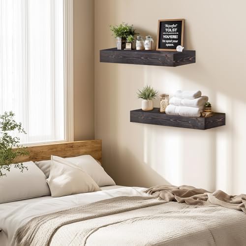 Floating Shelves, 24 x 7 Inch Fireplace Mantel - Image 4
