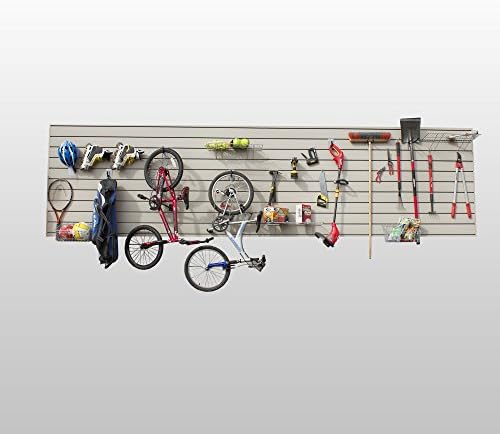 Proslat 88109 Heavy Duty PVC Slatwall Garage Organizer, 8-Feet by 4-Feet Section - Image 3