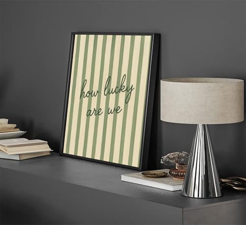 QLDENIX 3Pcs Trendy Bold Feminist Wall Art Green Vintage Funky Girl Power - Image 6