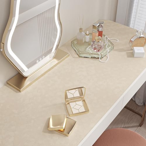 Cream Beige Felt Drawer Liner Roll - Image 6