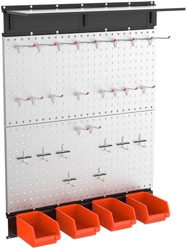 TORACK Metal Pegboard with Accessoreis - Image 7