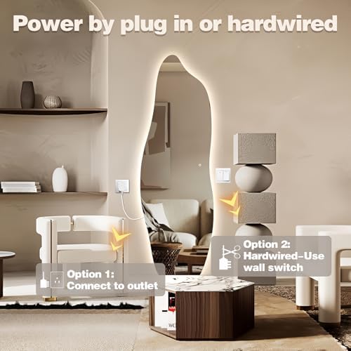 Irregular Led Mirror Full Length - Image 7