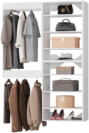 ROOMTEC Modular Closet System, Wooden Tower by ROOMTEC