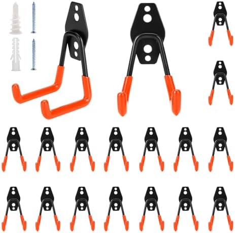18 Pack Garage Hooks Heavy Duty by BuildSuperHomeByYourself