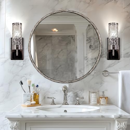 ANDY STAR 36 Inch Hand-Forged Round Mirrors - Image 3