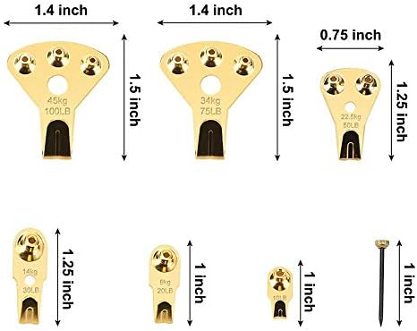 125 Pcs Heavy Duty Picture Hanging Kit - Image 3
