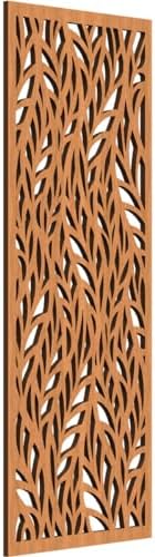 11 3/8"W x 29 3/8"H x 3/8"T Ortonville Decorative Fretwork Wood Wall Panels by EkenaMillwork