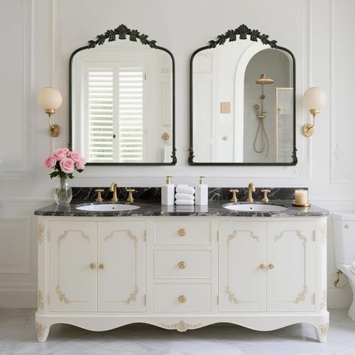 WallBeyond Black Antique Mirror - Image 5