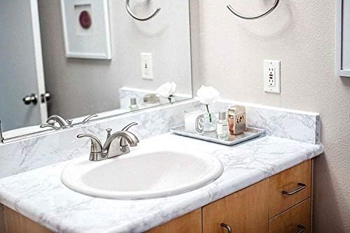 Marble Contact Paper White Peel and Stick Wallpaper - Image 3