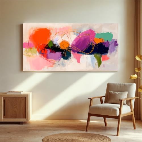 Tsomzxng Colorful Graffiti Large Abstract Wall Art - Image 6