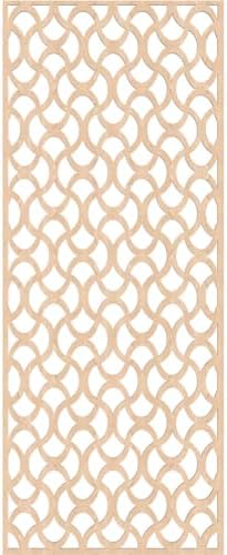 Resort Decorative Pierced Fretwork Wood Wall Panels, 31 3/8"W x 79 3/8"H x 3/8"T - Image 4
