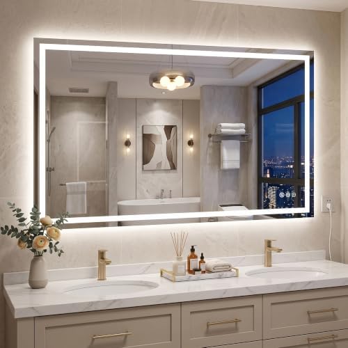 Antok 55x30 LED Bathroom Mirror by AntokMirror