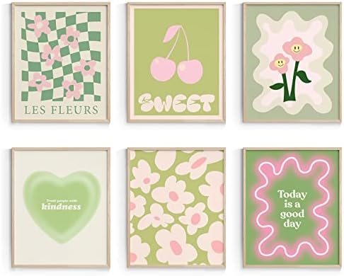 Habseligkeit Green Danish Pastel Wall Decor by Habseligkeit