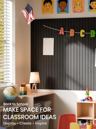 Bumusty 48"x 36" Large Felt Bulletin Board Tiles - Image 5