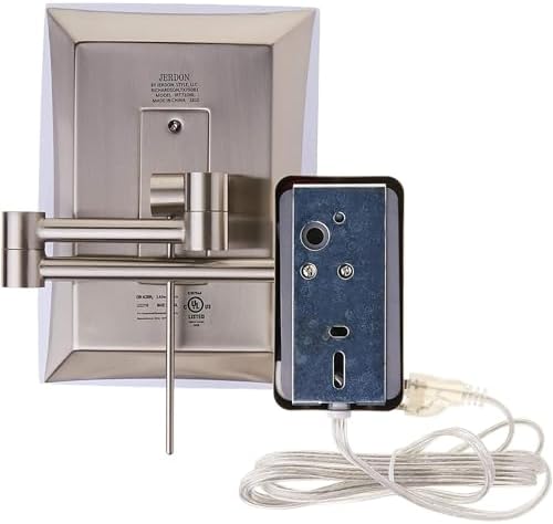 JERDON Lighted Wall-Mount Makeup Mirror - Image 2