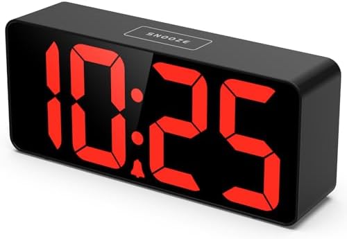 Welgo 7.5 Inches Oversized Digital Alarm Clock by Welgo