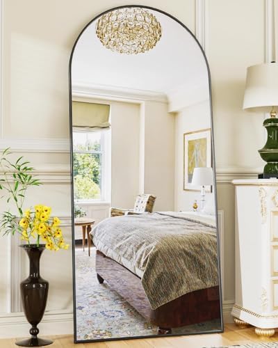 Antok 58" x19” Arched Full Length Mirror, Floor Mirror by AntokMirror