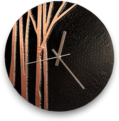 Handmade Copper Wall Clock Artisan Touch in Every Piece by NOOCART